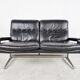 Vintage strässle international king sofa by andré vandenbeuck, 1960s