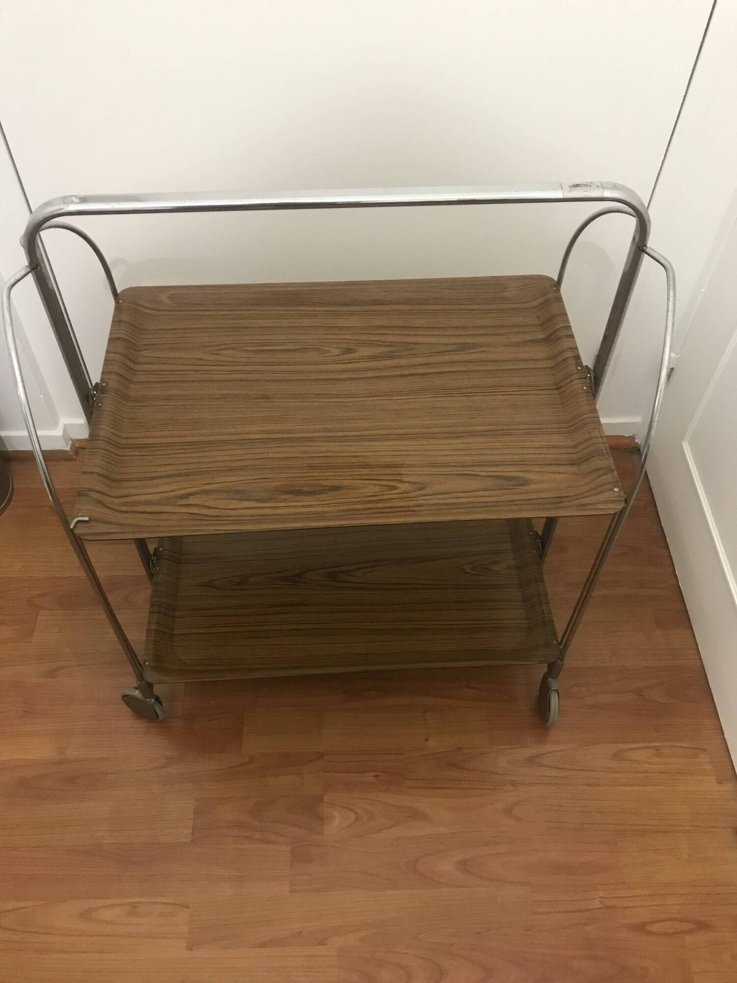 Folding dessert table from the german brand bremshey&co from the 60s/70s.