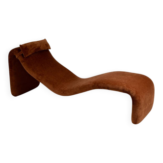 Olivier Mourgue. Chaise longue model "Djinn". 1960s.