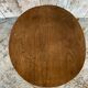 Antique Bedside Table Curved Wood THONET Style + Carved Drawer Wine