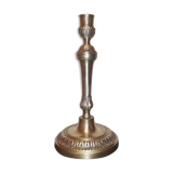 Louis XVI-style gilded bronze candlestick