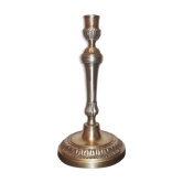 Louis XVI-style gilded bronze candlestick
