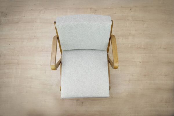 Fauteuils par Selman Selmanagic pour VEB Deutsche Werkstätten Hellerau, 1950s, Set de 2