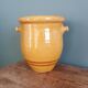 Provencal pottery terracotta jar
