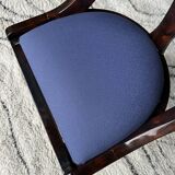 Set of 4 Eric Maville gondola chairs 1980