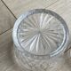 Chiseled crystal powder box