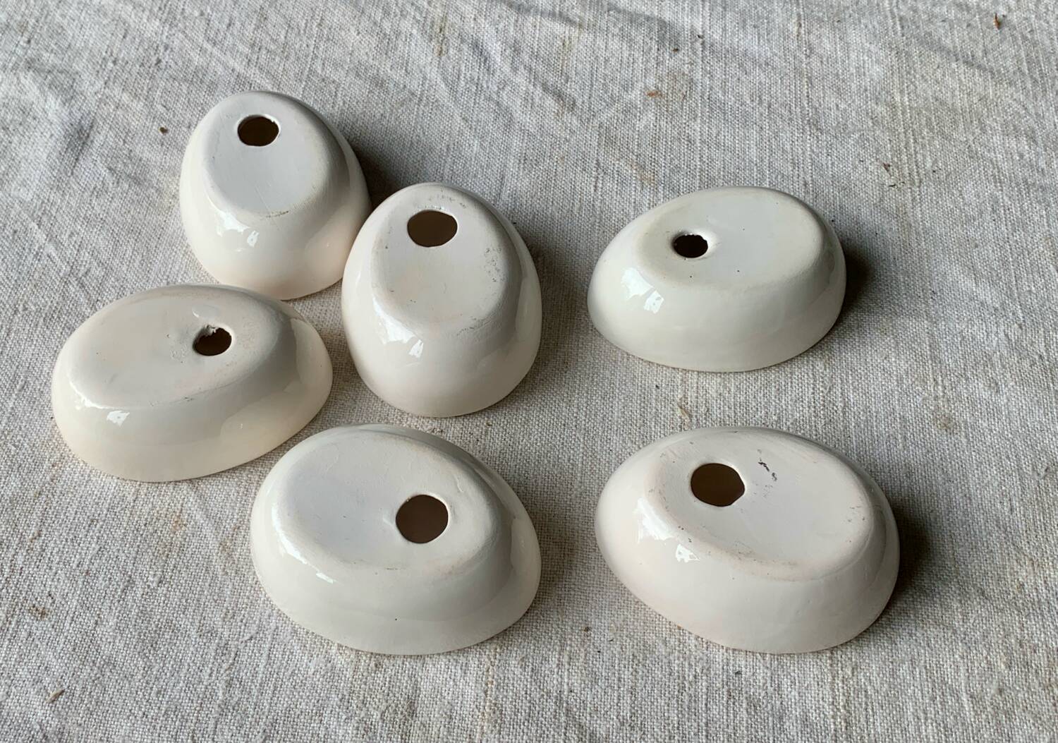 Italian ceramic egg cups 1950