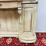 Patinated locker room