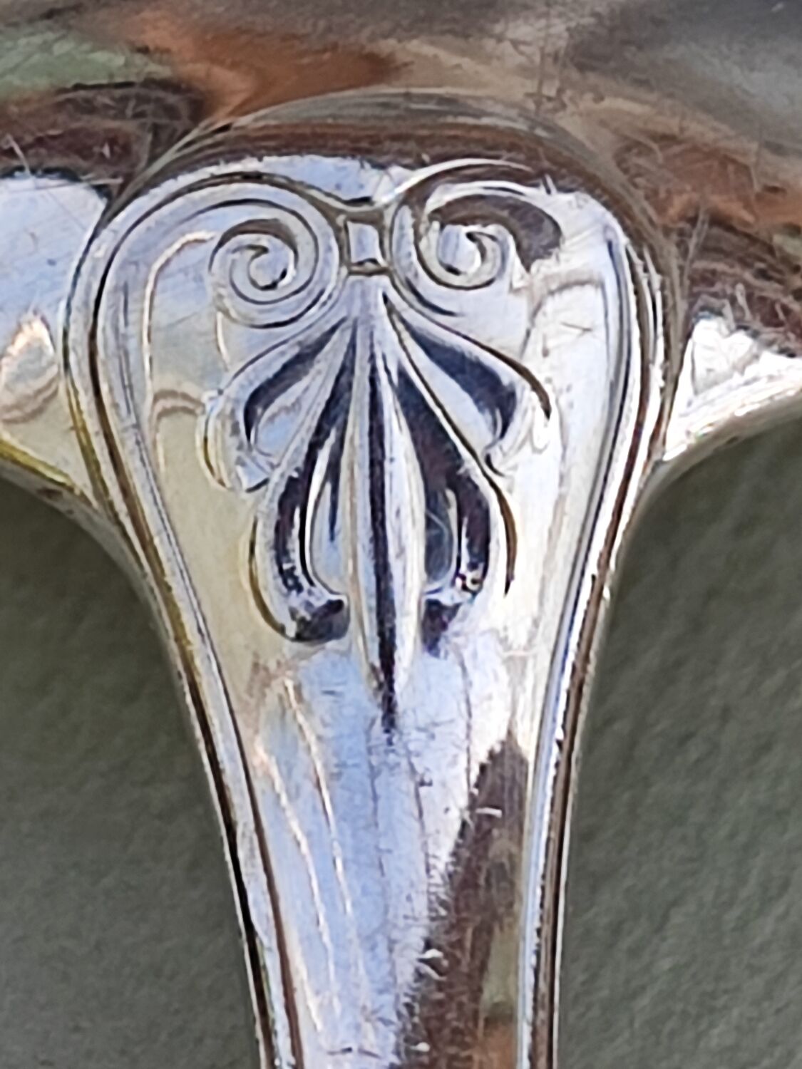 12 Christofle dessert spoons