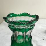 Bohemian crystal vase