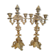 2 candlesticks in golden regulation