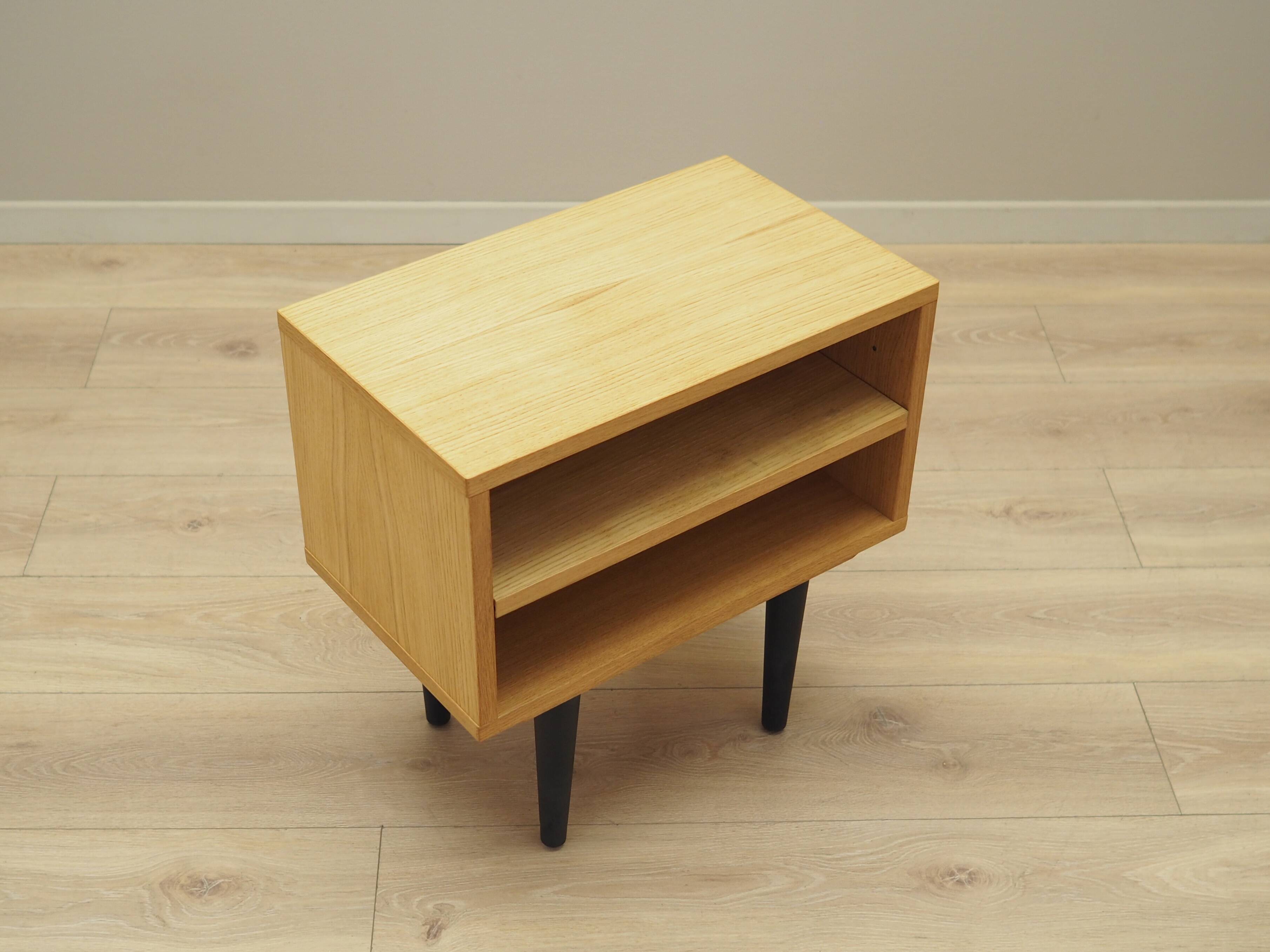 Oak bedside table, Scandinavian design