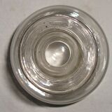 Old flange glass carafe