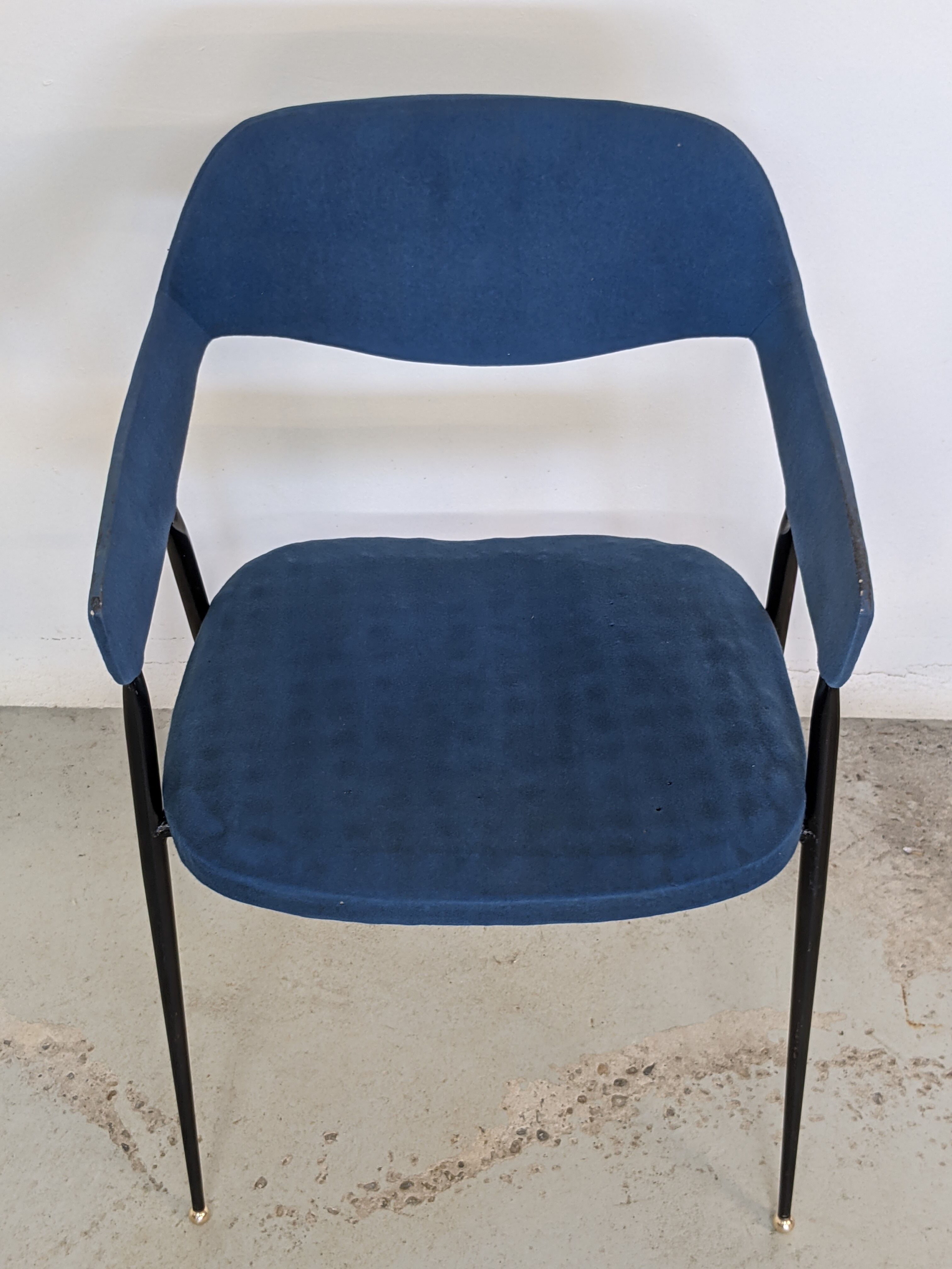 Pair of compass chairs - 50s