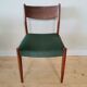 Lot of 6 chairs in 60s Scandinavian style teak