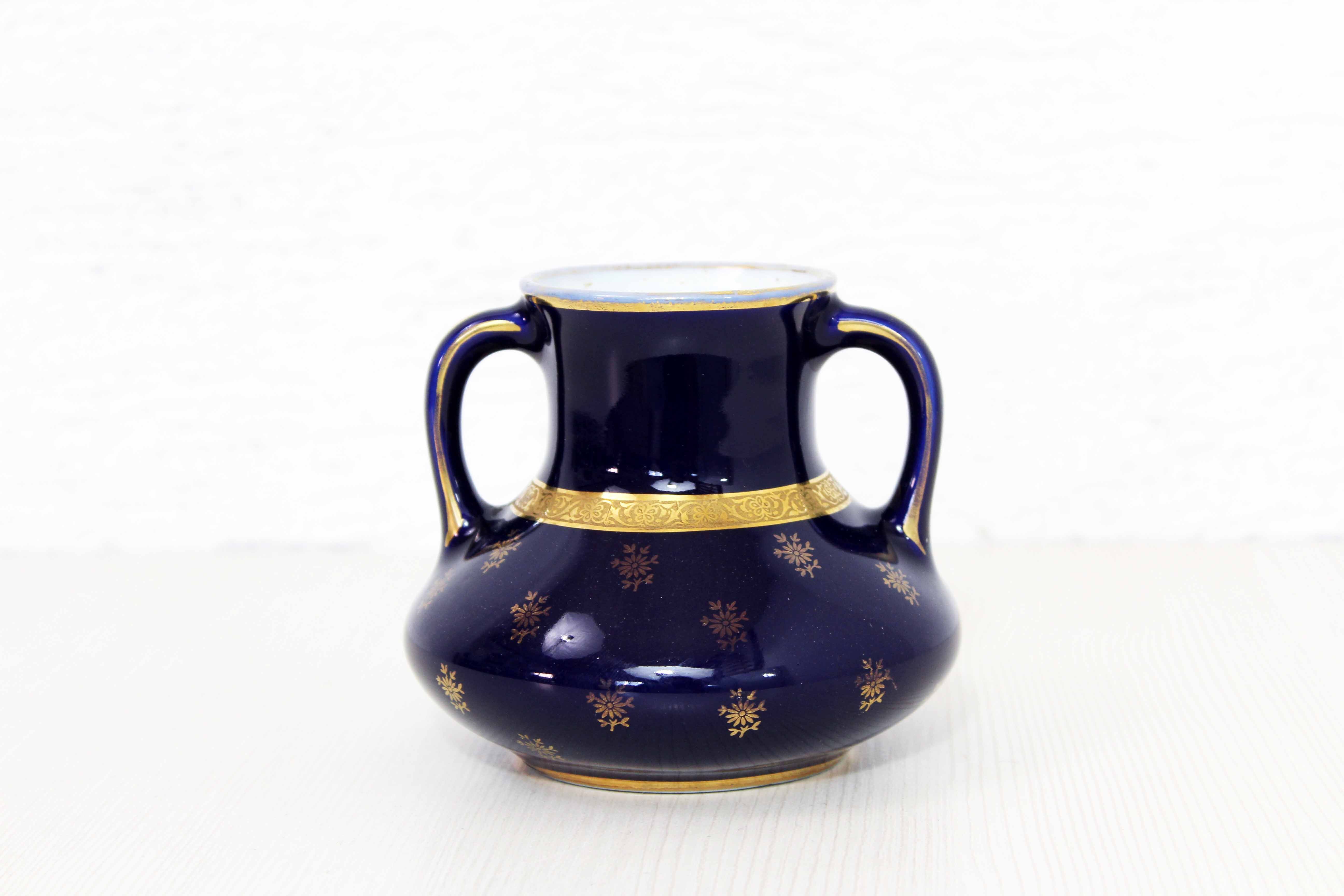 Limoges porcelain vase