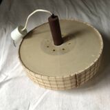 Scandinavian teak pendant light from the 60s/70s vintage