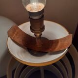 Lampe de table spirale