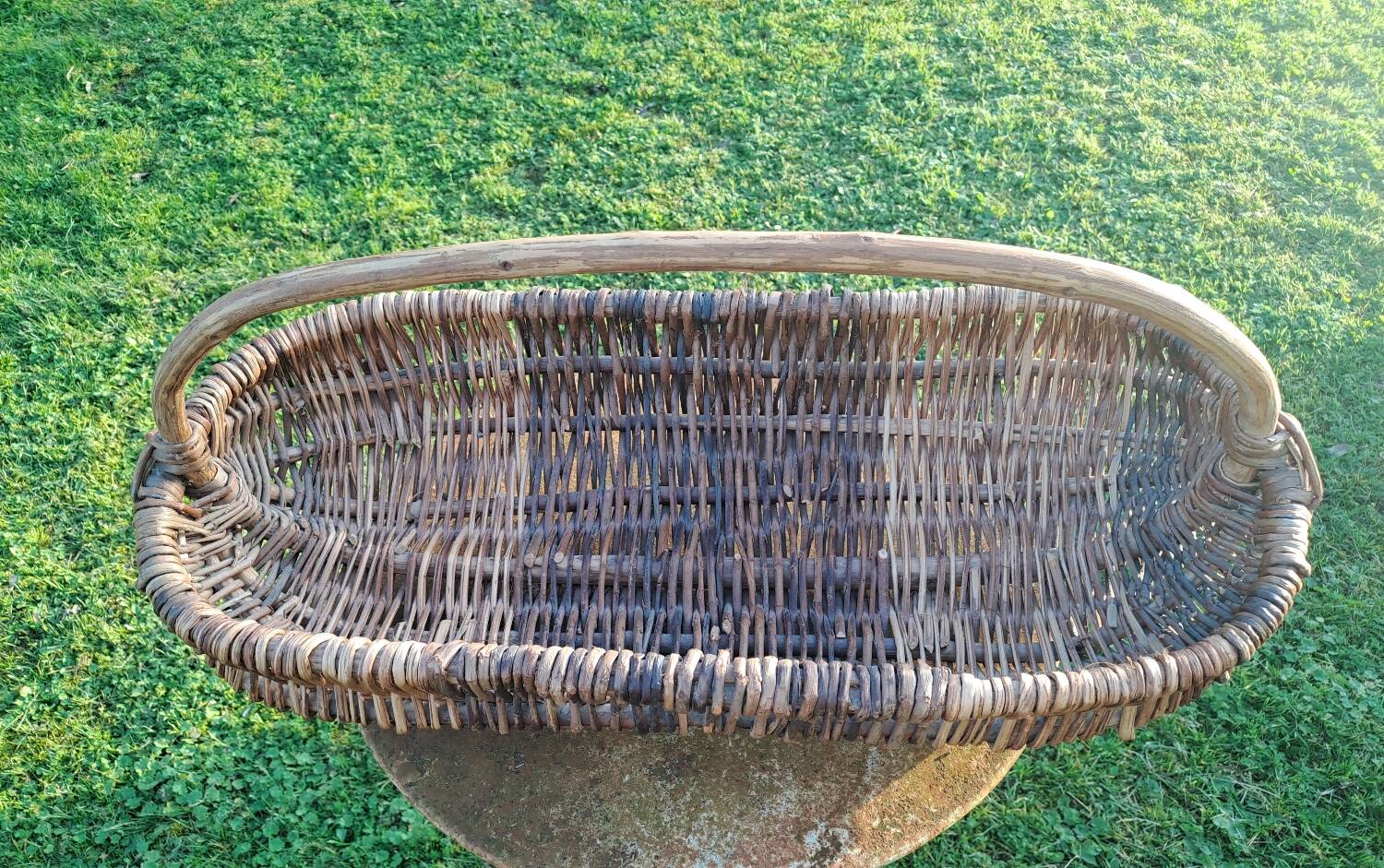 Large wicker basket