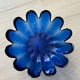 Vintage blown glass fruit bowl