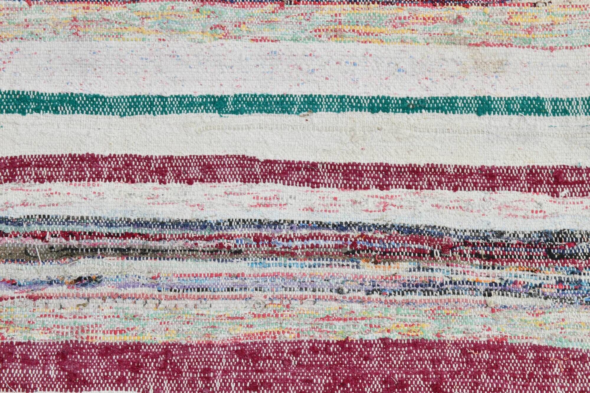 5x8 Shades Of Multicolor Handmade Vintage Kilim Rug, 167x251Cm