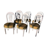 Set of six chairs