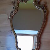 Gilded baroque mirror
