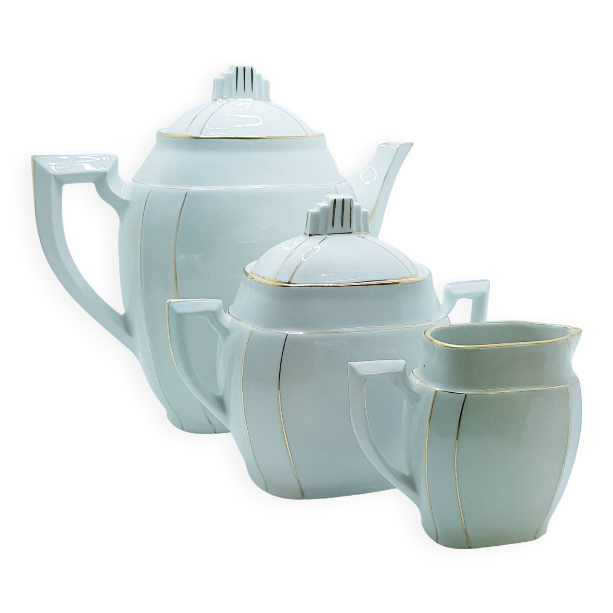 Art Deco tea/coffee service, 3 pieces