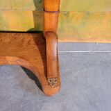 Small Restoration period console in walnut