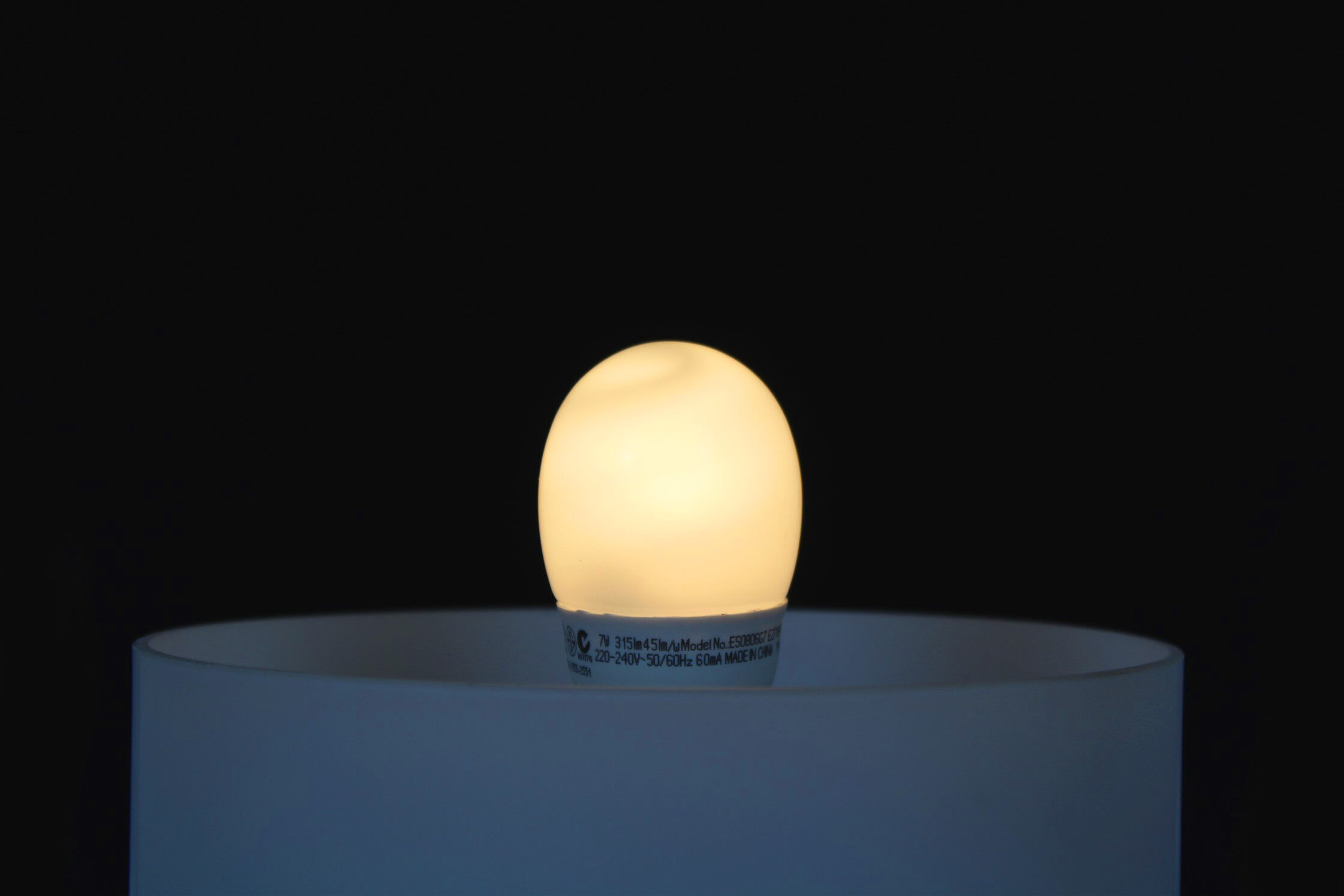 Mid-century glass table lamp from osvětlovací sklo valašské meziříčí, 1970s