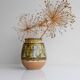 Mid-century modern art Danish pottery vase by Michael Andersen, 1960s