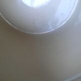 Beige glazed stoneware pot