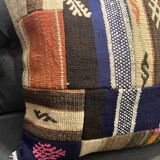 Handwoven Patchwork Pillow Case