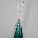 Art Glass Vase,  Czechoslovakia, 1960s