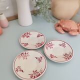 Mini vintage earthenware plates, dinette