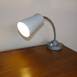 desk lamp, 1960 grey, granite paint