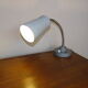Lampe de bureau 1960 grise peinture graniteuse