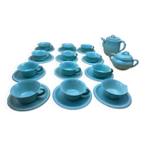 Tea service signed C.Esteban Paris