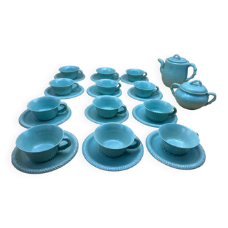 Tea service signed C.Esteban Paris