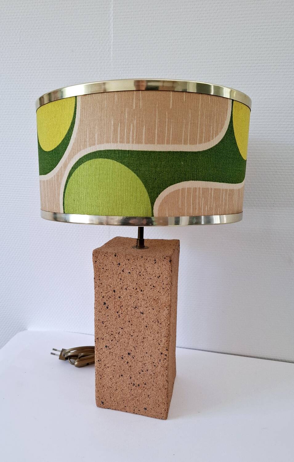 Lampe en céramique 70's