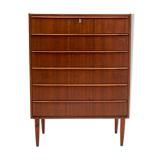 Commode en teck, Danemark, années 1960