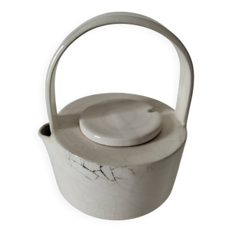 Raku style teapot