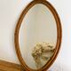 Miroir rotin vintage