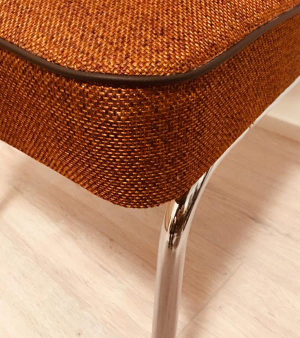 Hungarian spring Chair in chrome 1963