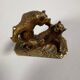 Christophe FRATIN (1801–1864) " Le combat d'ours" sculpture en bronze XIXe