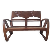 Burmese teak bench