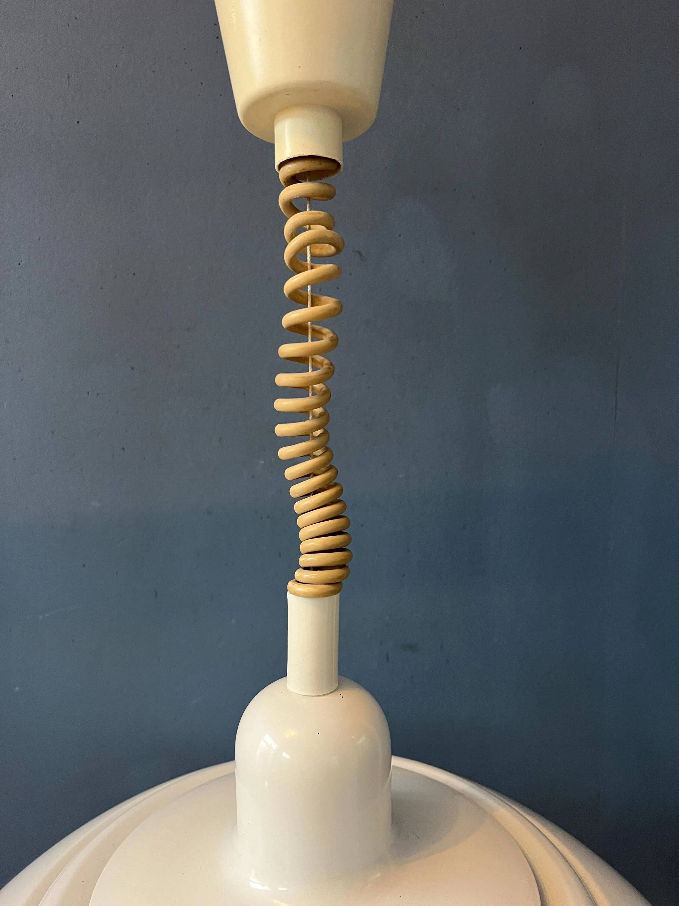 Vintage mid-century beige Dijkstra suspension
