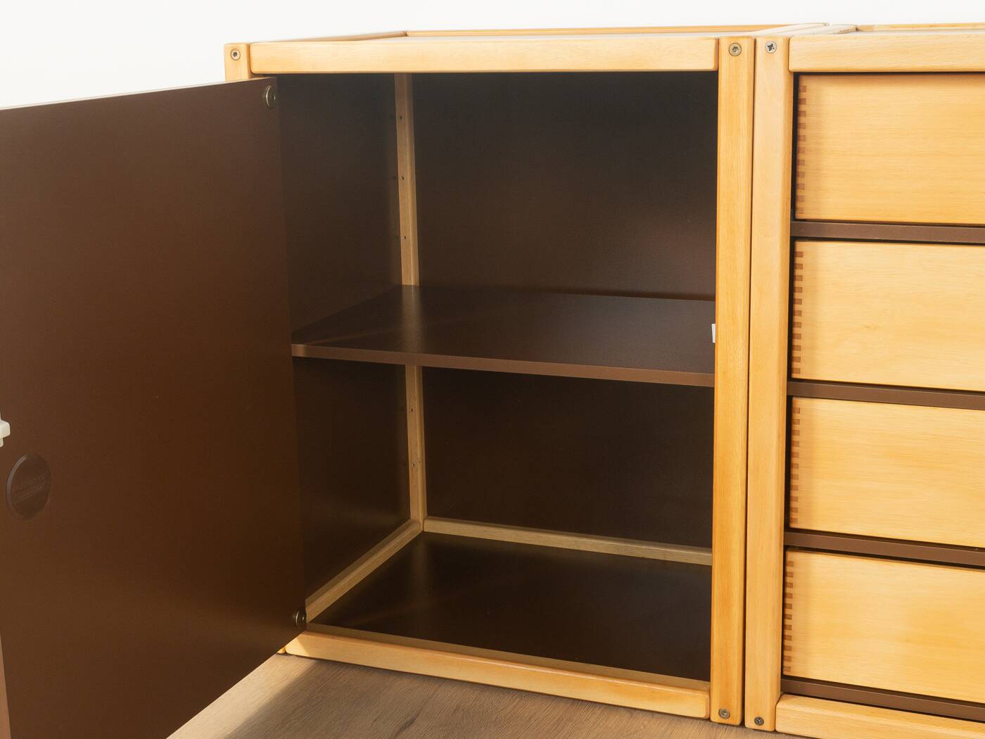 Flötotto modular chest of drawers system, 1970s, set of 4