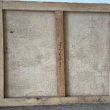 Main Street, knife technique, signed M Attal 1974