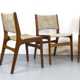 TEAK DINING CHAIRS BY ERIK BUCH FOR ANDERSTRUP MØBELFABRIK, 1960S, SET OF 4